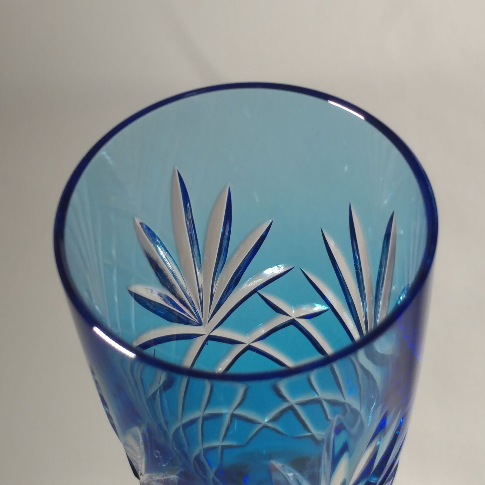 FABERGÉ ODESSA SKY BLUE CRYSTAL FLUTE | SINGLE