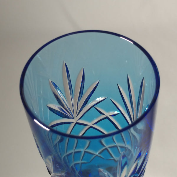 FABERGÉ ODESSA SKY BLUE CRYSTAL FLUTE | SINGLE