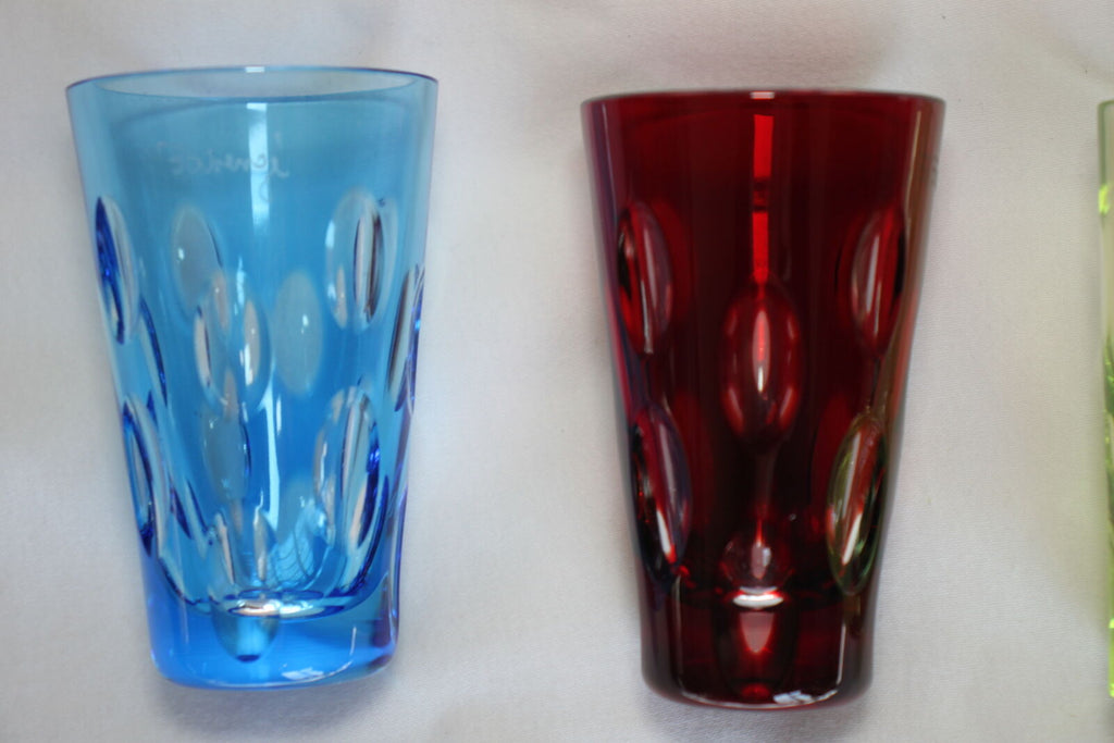 Faberge "Na Zdorovie" Bubble Vodka Shot Glasses- Set of 4 in original box