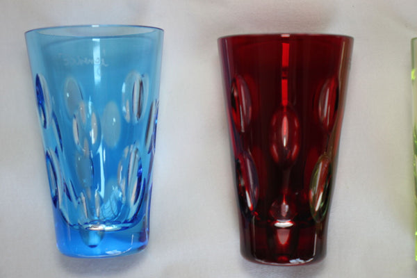 Faberge "Na Zdorovie" Bubble Vodka Shot Glasses- Set of 4 in original box