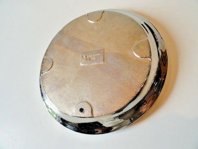 USMC Bulldog Ashtray & Marine Black Embroidered Baseball Cap Combo