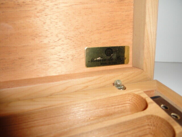 Mastro de Paja Burl Wood storage box # 4