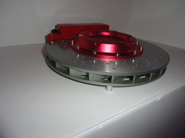 Auto Art Brake Disc Anodized Red Ashtray