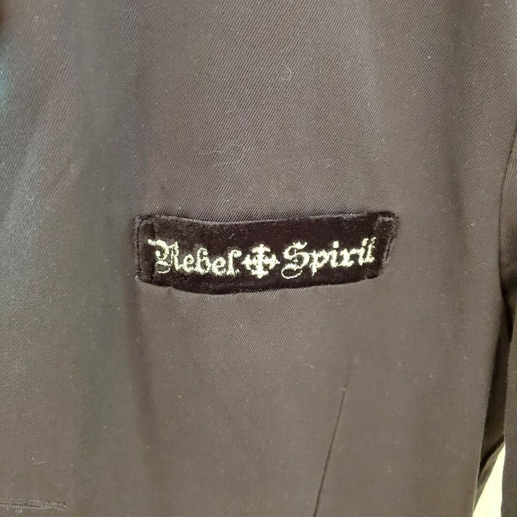 Rebel Spirit - A Royal Way of Life | Black Designer Suit Jacket