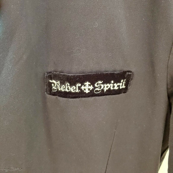 Rebel Spirit - A Royal Way of Life | Black Designer Suit Jacket