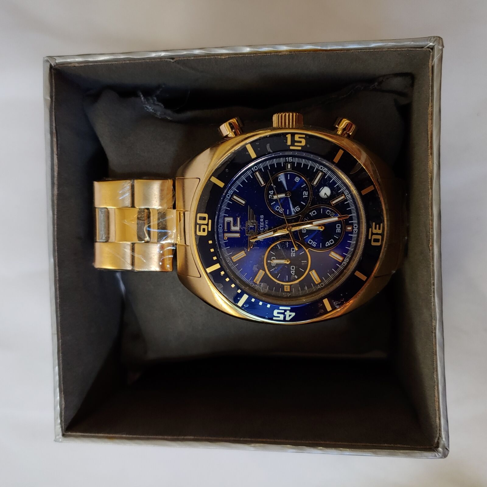 I by Invicta Men Model IBI90232-005 | Men's Watch Quartz | Stainless Steel Gold