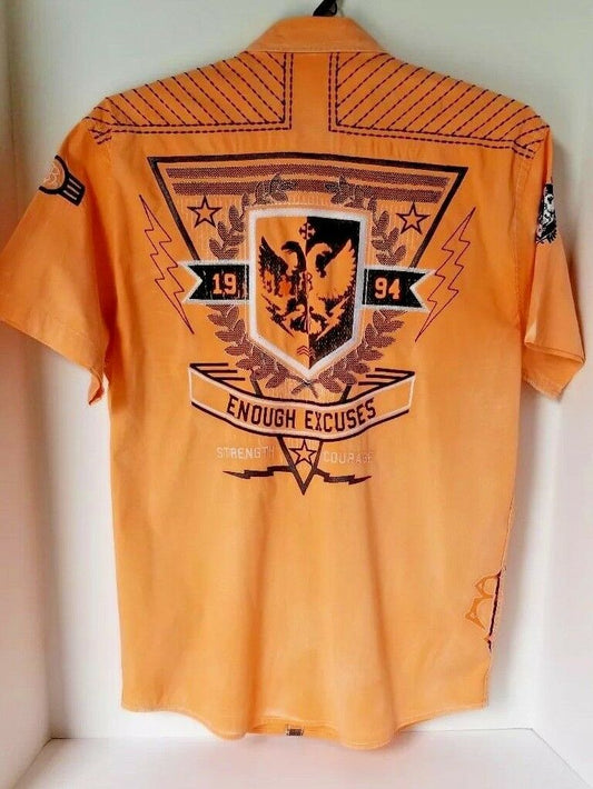 Roar Orange Short Sleeve Shirt sized Large