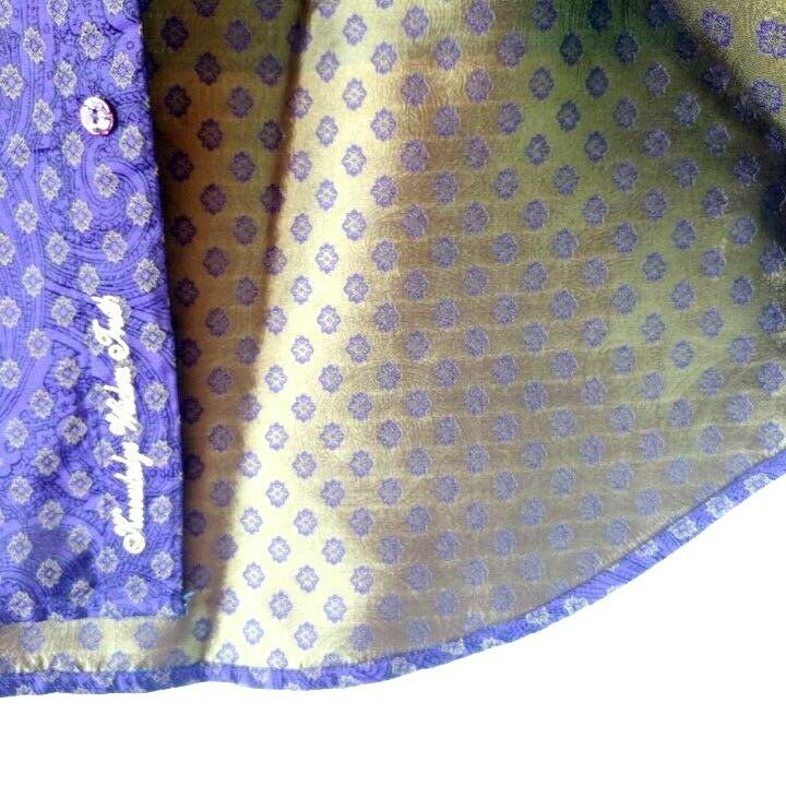Robert Graham - Colorful Long Sleeve - Men's Medium Button Down Classic Fit