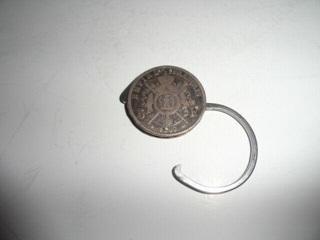 eloi 5 Francs 1867 coin key ring