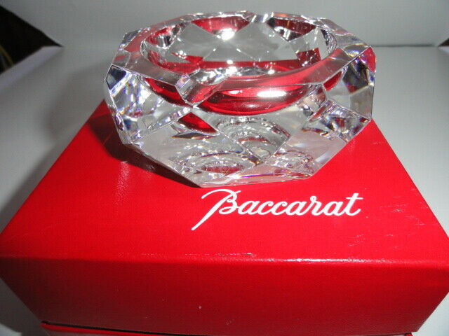 Baccarat Camel crystal ashtray 4" diameter no box