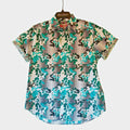 Robert Graham - Floral Short Sleeve Printed Sport Shirt Classic Fit - Medium