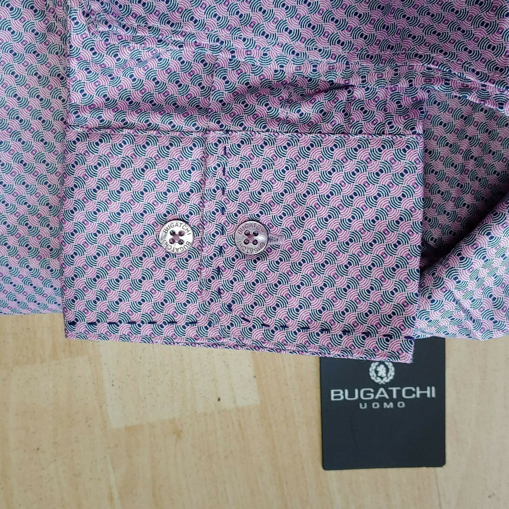 Bugatchi | Multicolor | Men's Medium | Style: AS3022L16
