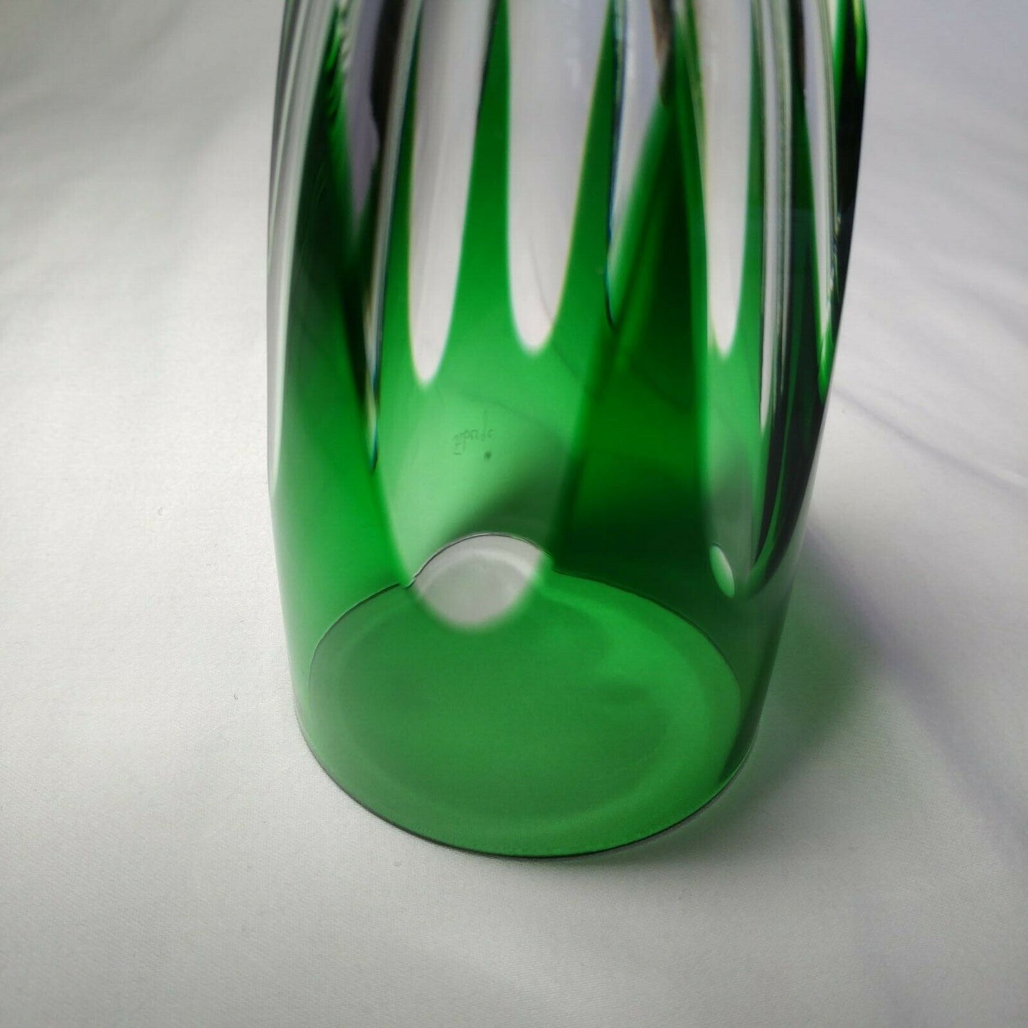Faberge | Crystal Emerald Green Glass