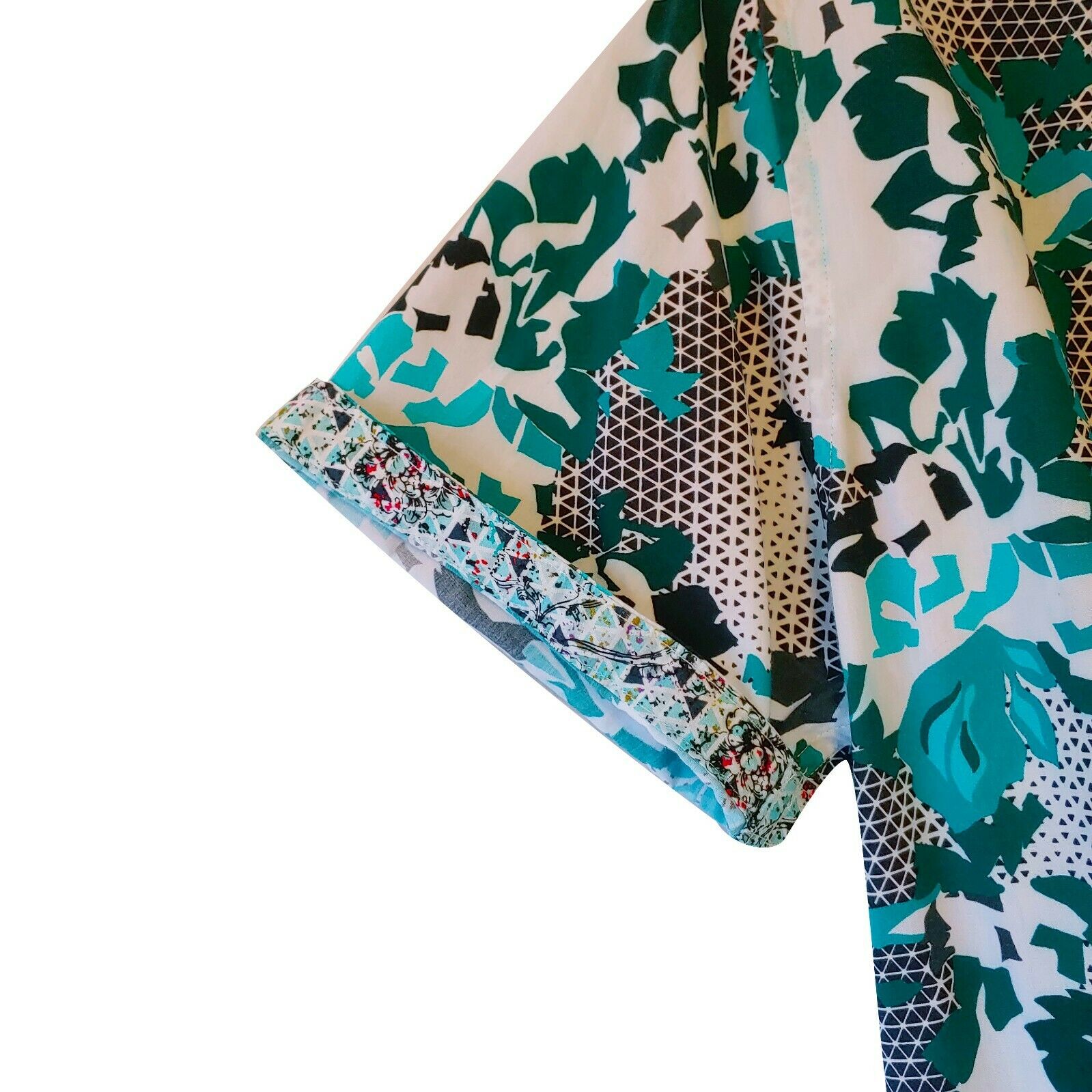 Robert Graham - Floral Short Sleeve Printed Sport Shirt Classic Fit - Medium