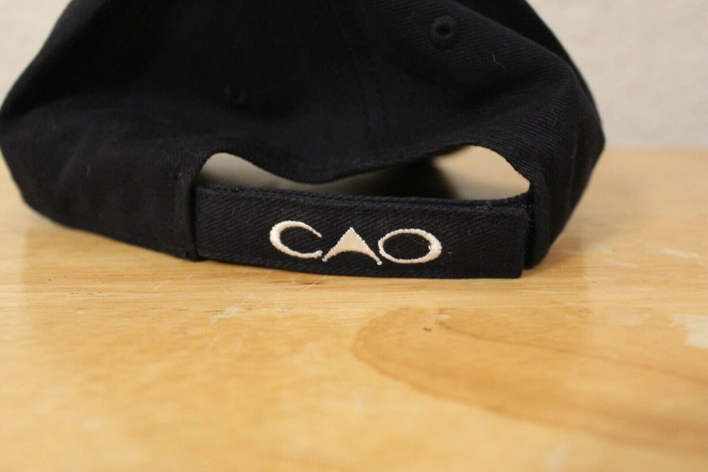 CAO Black Baseball Cap