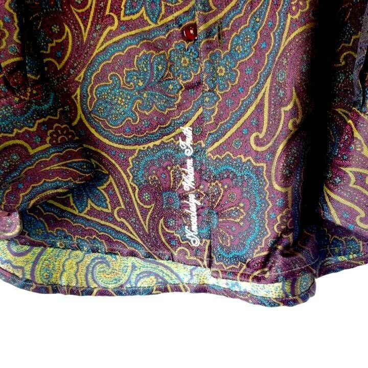 Robert Graham - Colorful Long Sleeve - Men's Medium Button Down Classic Fit