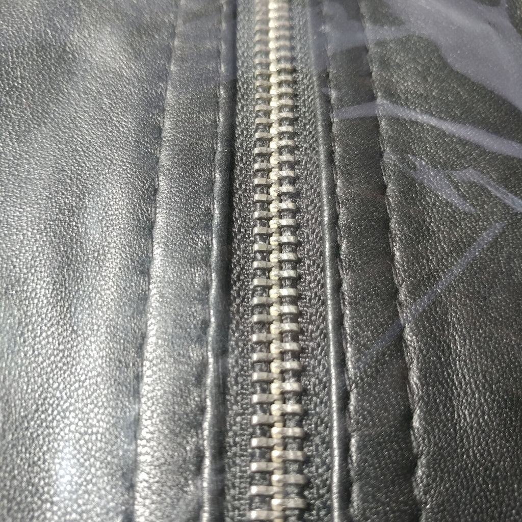 Decimal | Men's Black Leather Jacket | Size: Medium | Style: B60-L | NEW