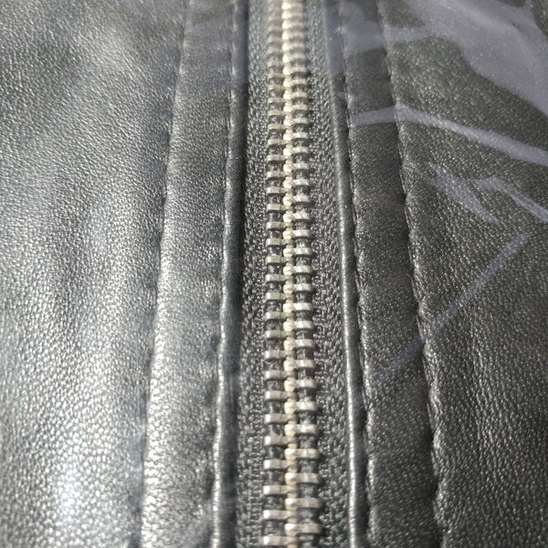 Decimal | Men's Black Leather Jacket | Size: Medium | Style: B60-L | NEW