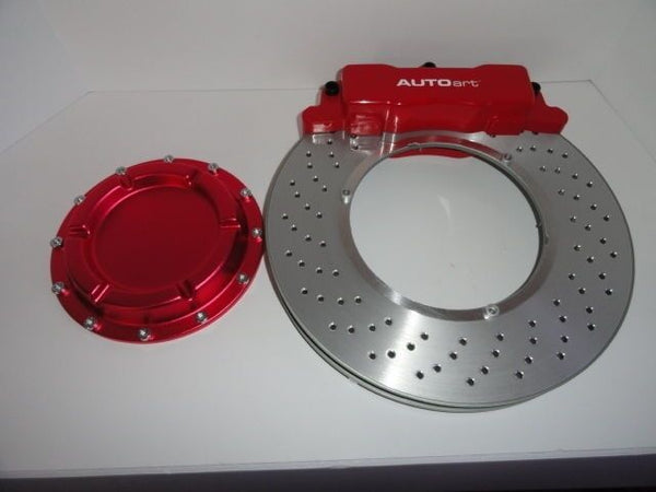 Auto Art Brake Disc Anodized Red Ashtray