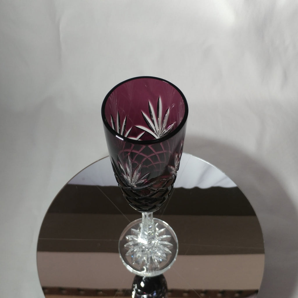 FABERGÉ  ODESSA PURPLE CRYSTAL FLUTE | SINGLE