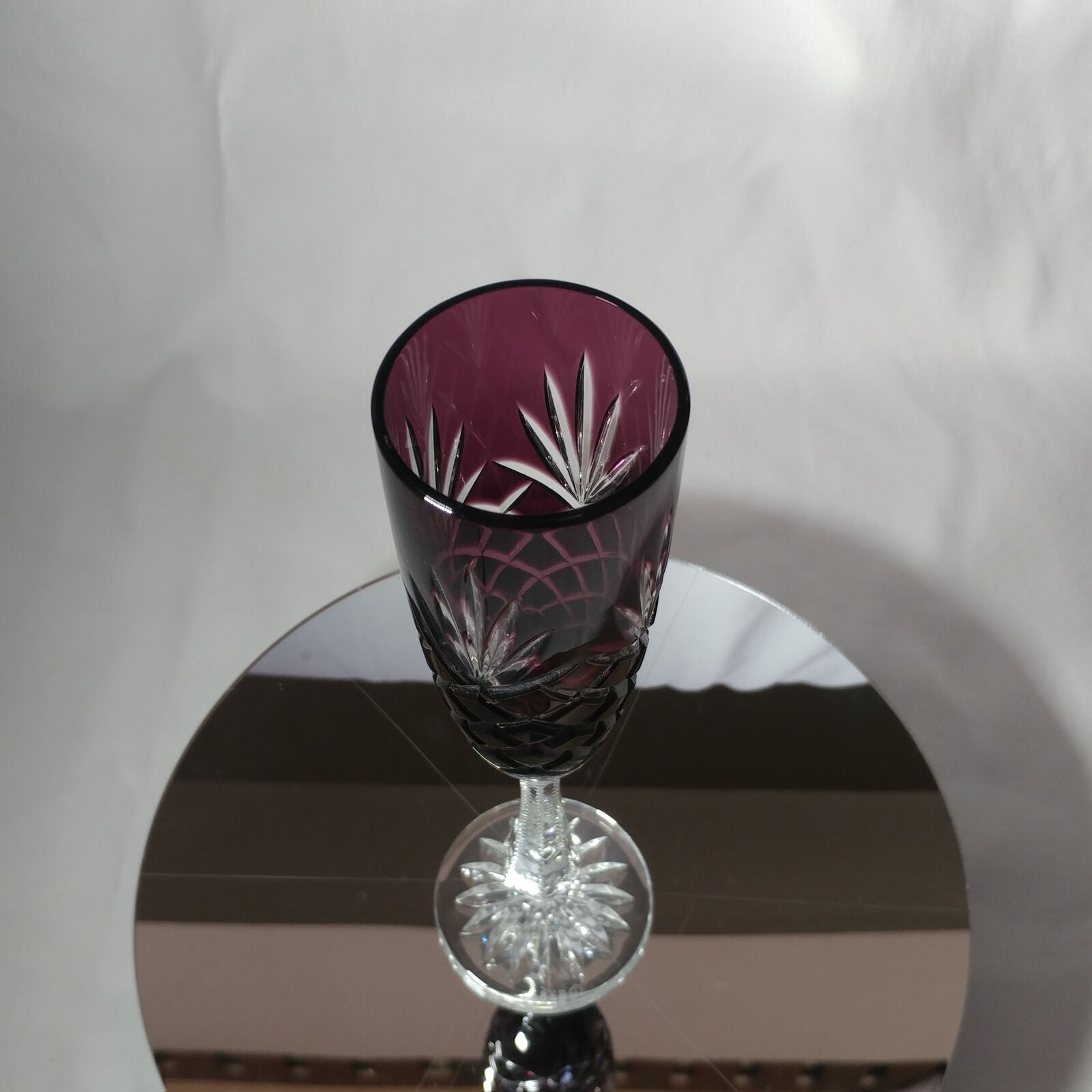 FABERGÉ  ODESSA PURPLE CRYSTAL FLUTE | SINGLE
