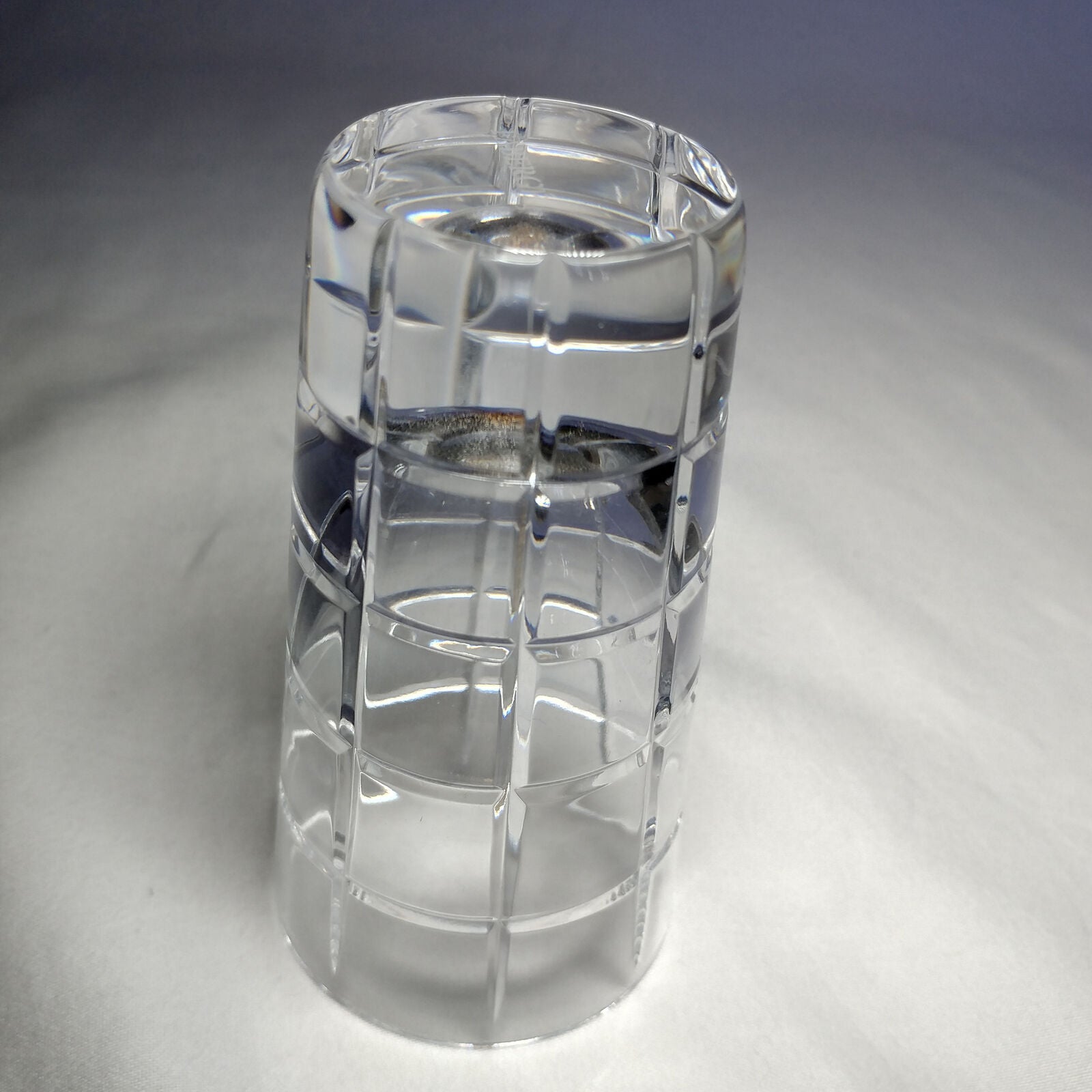 FABERGE METROPOLITAN CLEAR CRYSTAL SHOT GLASS