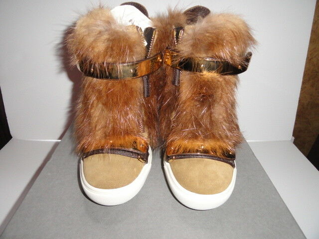GIUSEPPE ZANOTTI LORENZ 75 TR DONNA FUR SNEAKERS 38.5