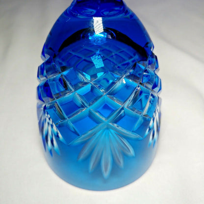 Faberge Odessa Sky Blue Crystal Glass