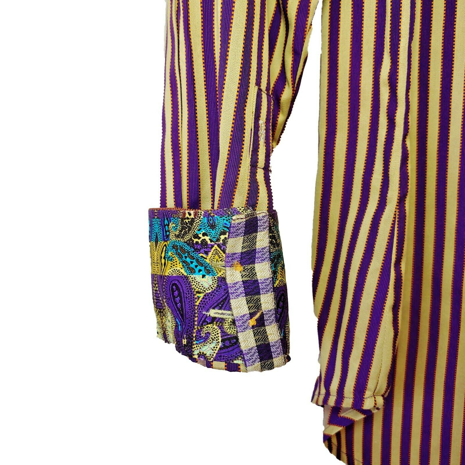 Robert Graham - Colorful Long Sleeve - Men's Medium Button Down Classic Fit