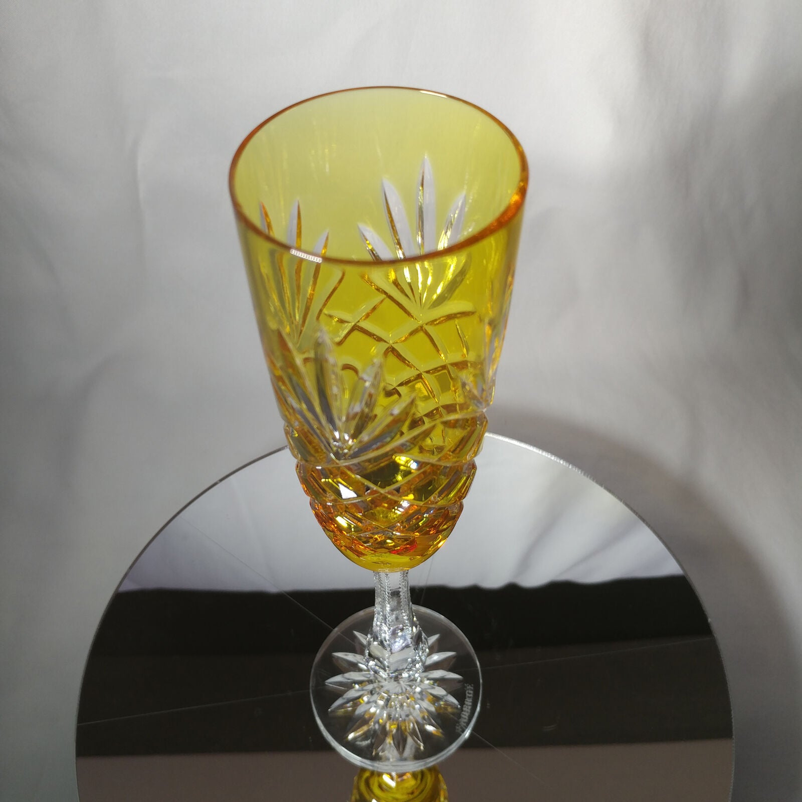 FABERGÉ ODESSA YELLOW GOLD CRYSTAL FLUTE | SINGLE
