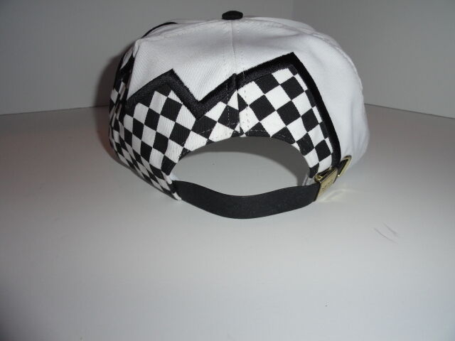 Marine Machine checkered flag baseball cap