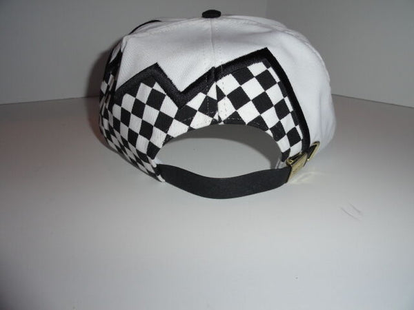 Marine Machine checkered flag baseball cap