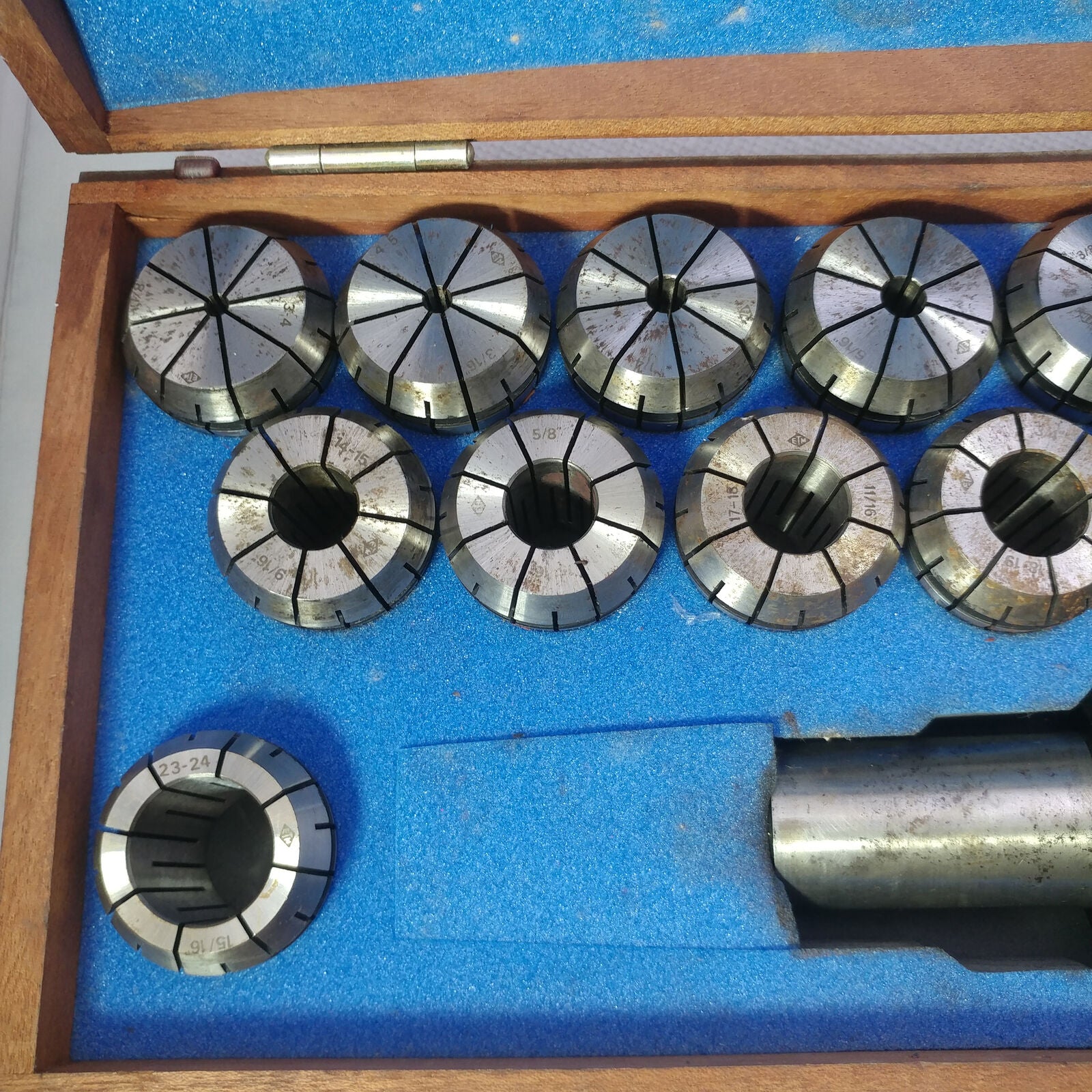 ER-40 1.1/4 ETM COLLET CHUCK SET 1/8-1
