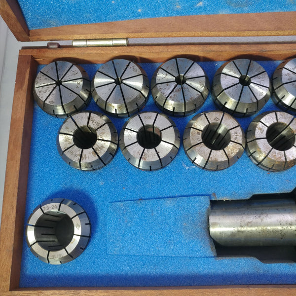 ER-40 1.1/4 ETM COLLET CHUCK SET 1/8-1