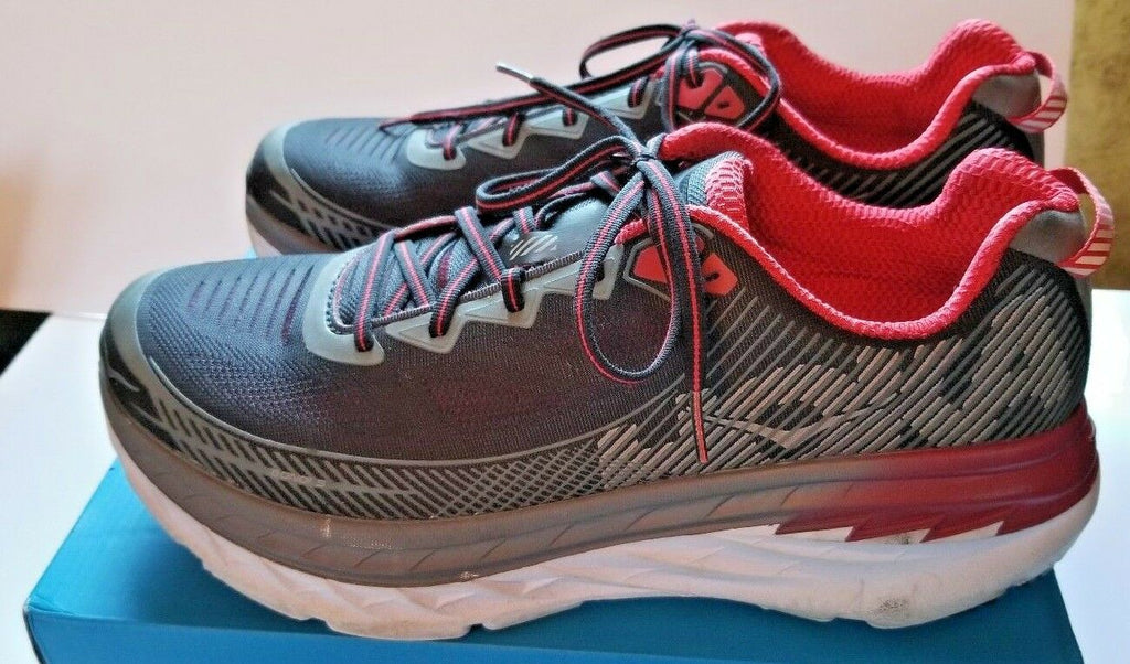 Hoka One One Mens Bondi 5 Shoes 1014757  Black  /  Formula One 12.5