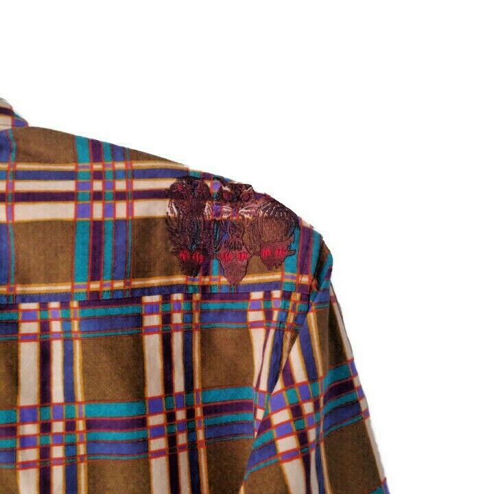 Robert Graham - Colorful Long Sleeve - Men's Medium Button Down Classic Fit