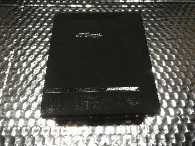 st dupont james bond 007 black pvd key ring