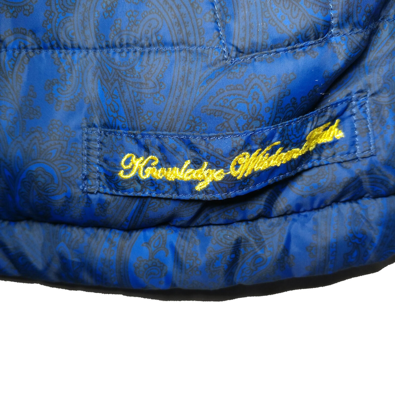 Robert Graham - Blue Vest - Men's Medium Zip-Up