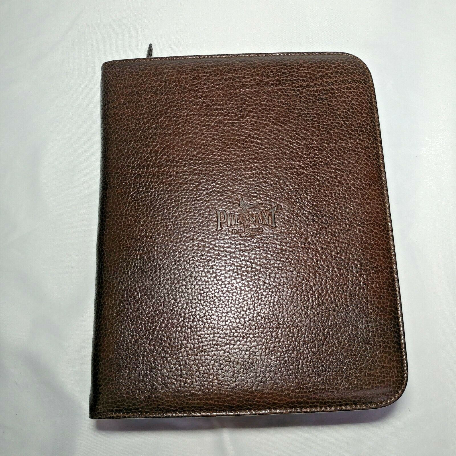 Pheasant by R.D.Gomez | Spain | Brown Leather Case | P.N: 601-Brown