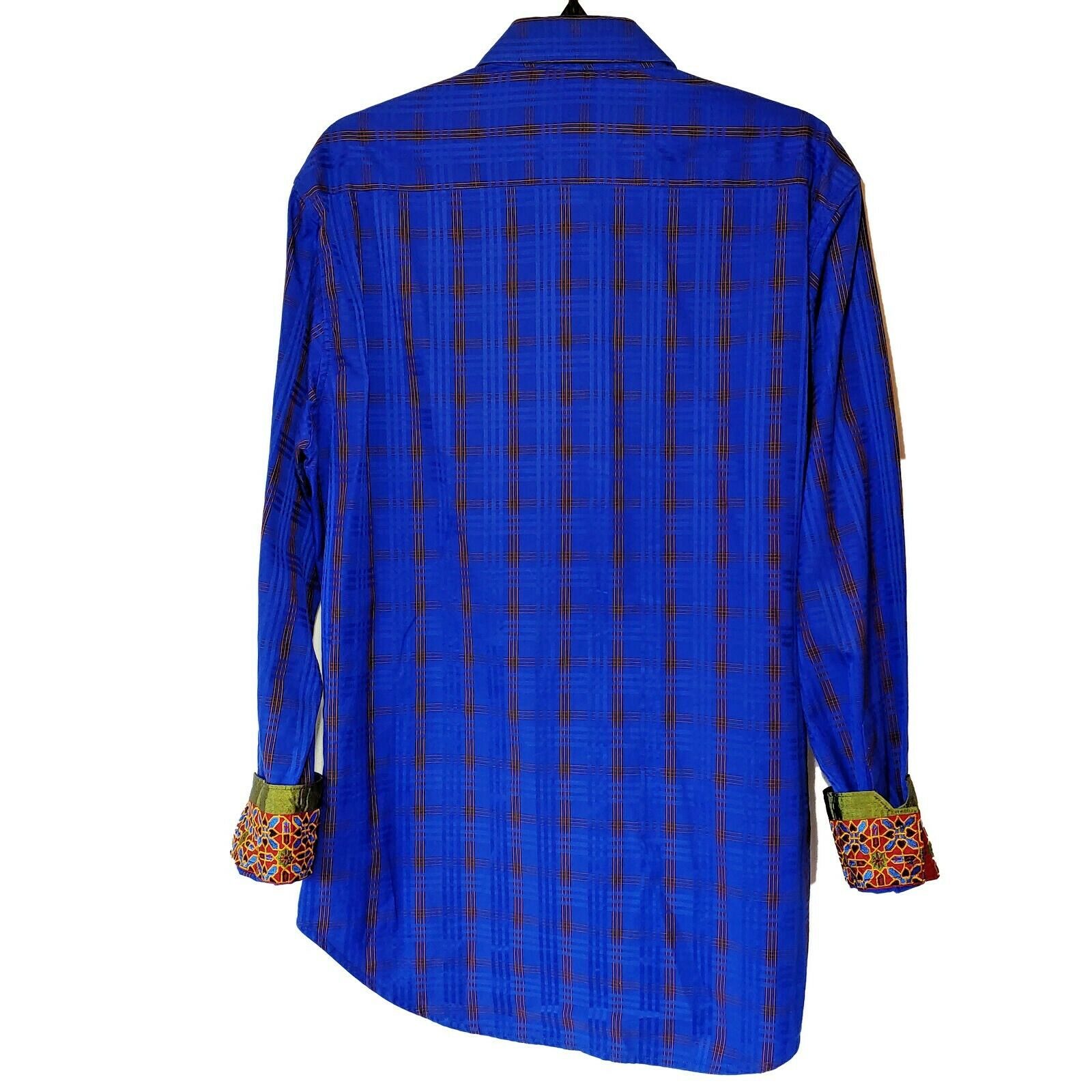 Robert Graham - Colorful Long Sleeve - Men's Medium Button Down Classic Fit