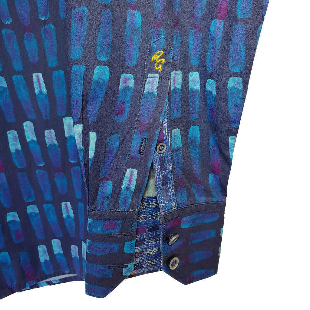 Robert Graham - Colorful Long Sleeve - Men's Medium Button Down Classic Fit