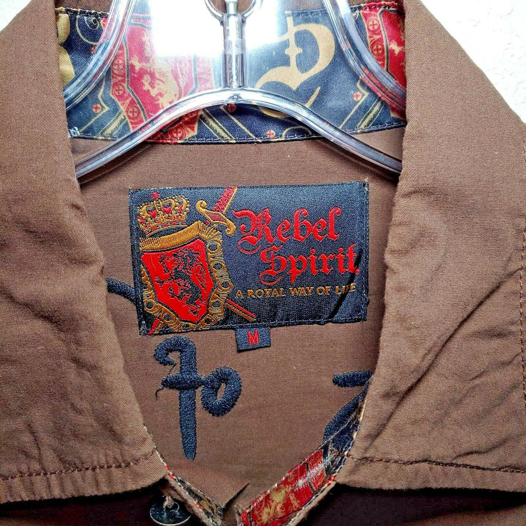 Rebel Spirit  Brown King of Kings Shirt Men's Medium