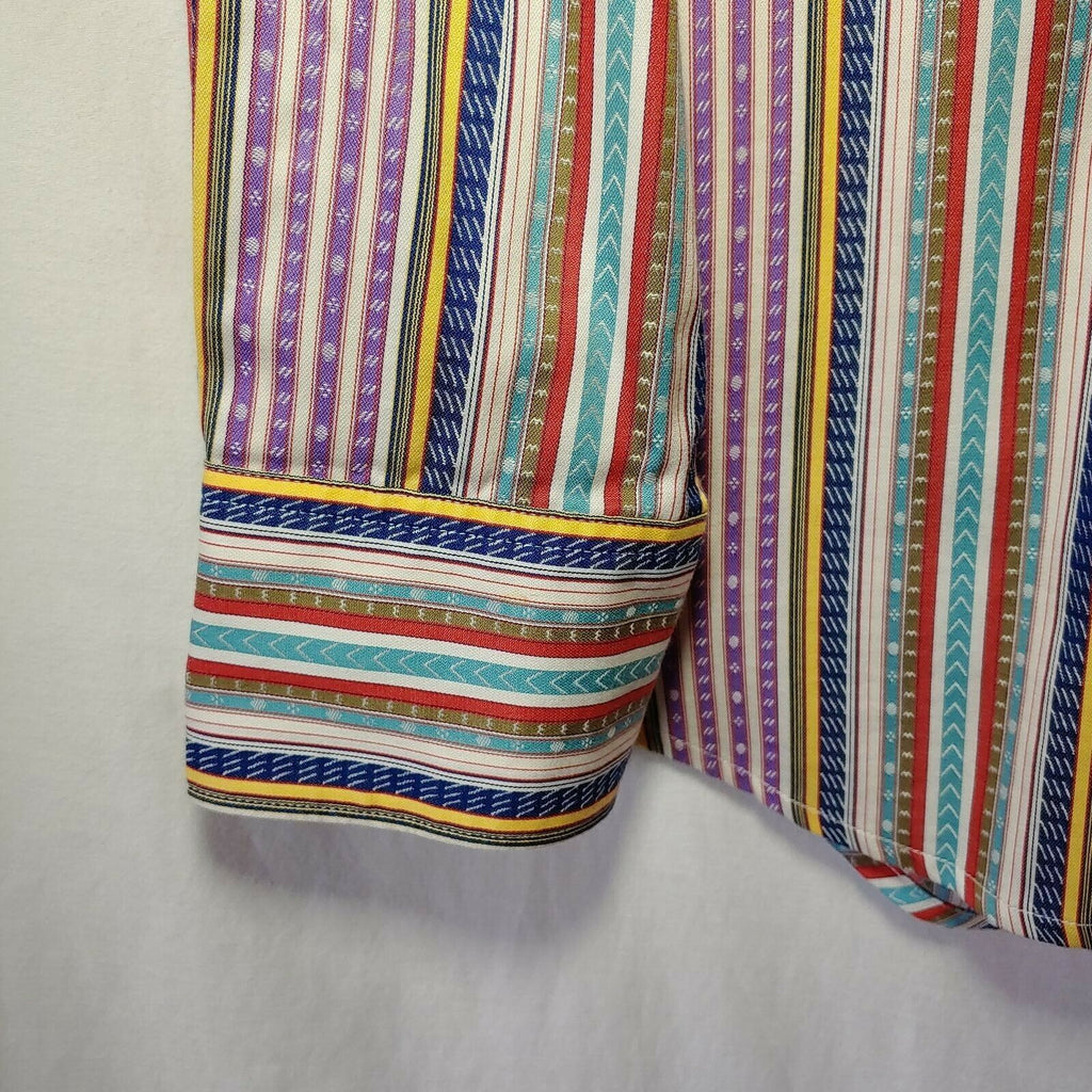 Robert Graham - Colorful Long Sleeve - Men's Medium Button Down Classic Fit