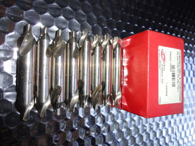 10500 combined drill & countersunk box of 8