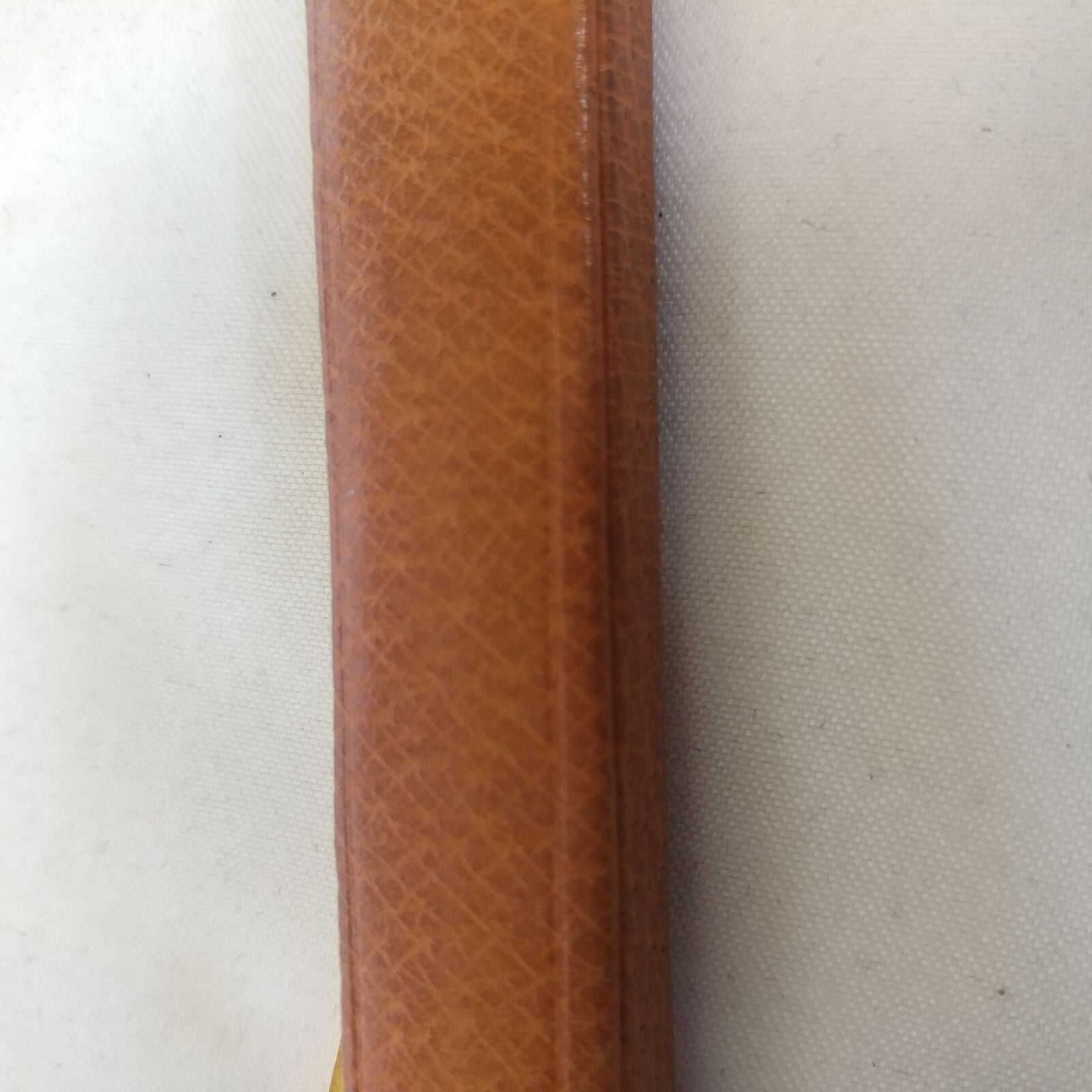 BROWN LEATHER HANDLE CIGAR CUTTER DONATUS SOLINGEN GERMANY