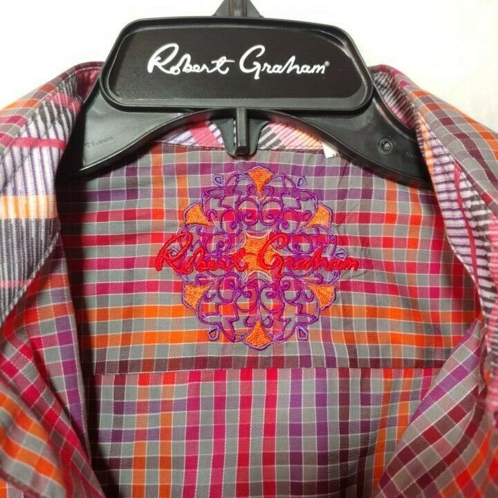 Robert Graham Colorful Long Sleeve Shirt - Medium
