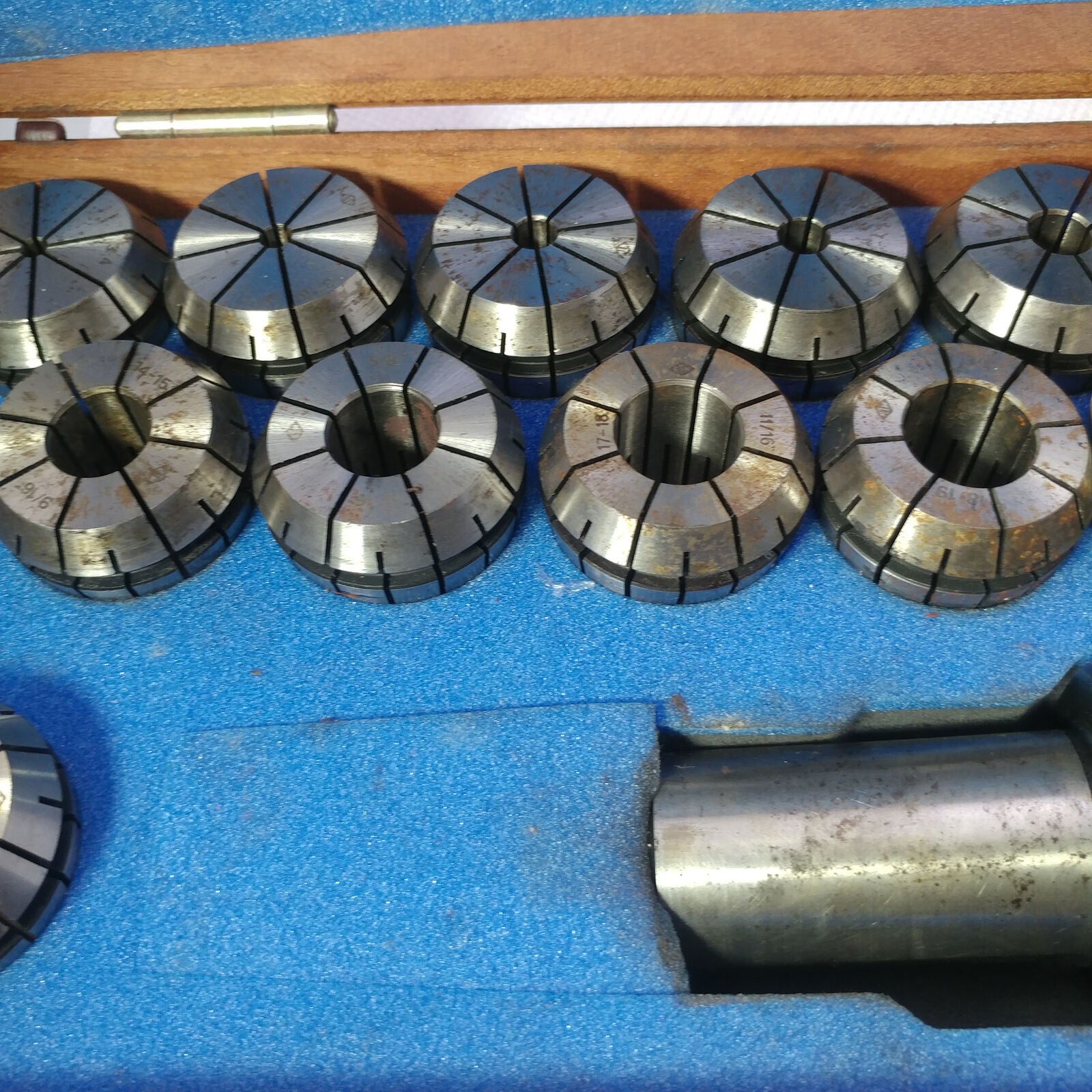 ER-40 1.1/4 ETM COLLET CHUCK SET 1/8-1
