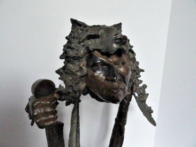 Mark Hopkins "I Have Seen Tomorrow" Limited Edition Bronze Sculpture