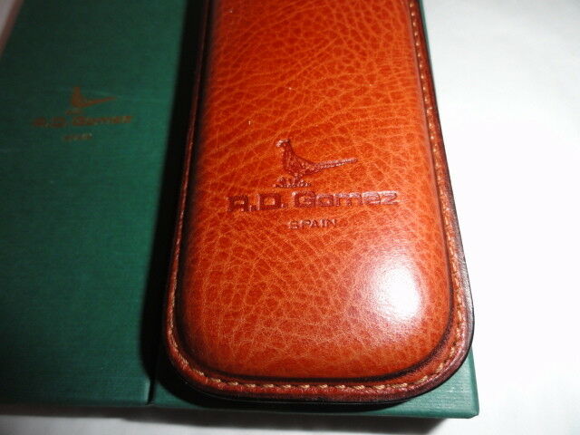 R. D. Gomez  Leather Eye Glasses Carrying Case