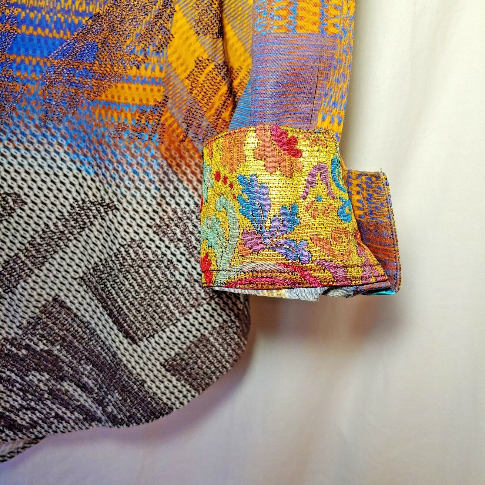 Robert Graham - Colorful Long Sleeve - Men's Medium Button Down Classic Fit